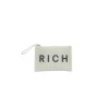 pochette john richmond DONNA WHITE E BLACK - RWP25077BO vista frontale