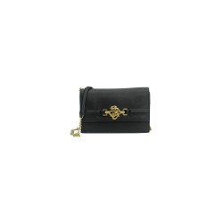 borsa john richmond DONNA BLACK E GOLD - RWA25347BO vista frontale