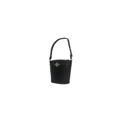 borsa john richmond DONNA BLACK E SILVER - RWA25345BO vista laterale