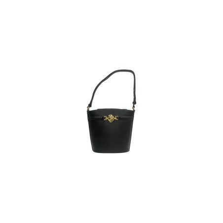 borsa john richmond DONNA BLACK E GOLD - RWA25345BO  vista frontale