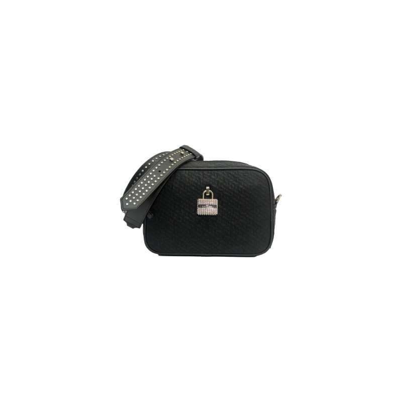 borsa john richmond DONNA BLACK - RWA25197BO vista frontale