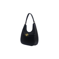 borsa john richmond DONNA BLACK E GOLD - RWA25344BO  vista laterale