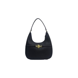 borsa john richmond DONNA BLACK E GOLD - RWA25344BO  vista frontale