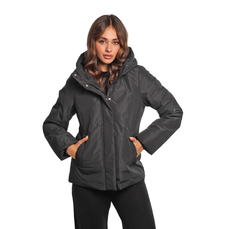 giubbino refrigue DONNA BLACK - 2821O00096 vista frontale