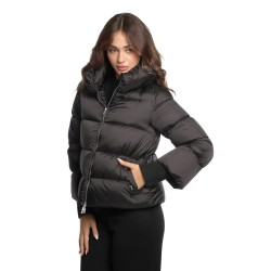 giubbino add DONNA 8506 BLACK - 12AWH220 vista laterale