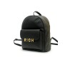 zaino john richmond DONNA BLACK E GOLD - RWA25215ZA  vista frontale