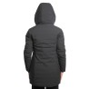 giubbino lungo save the duck DONNA NERO 10000 - D40060W - MATT21 RACHEL  - vista posteriore