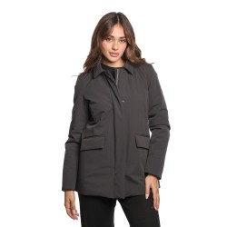 giacca peuterey DONNA GRIGIO SCURO 808 - AUCTOR TA 02 - PED5421 vista frontale