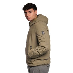 giubbino reversibile refrigue UOMO VERDE MILITARY - 2811O00151 - HULT vista laterale liscia
