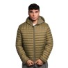 giubbino reversibile refrigue UOMO VERDE MILITARY - 2811O00151 - HULT vista frontale trapuntata