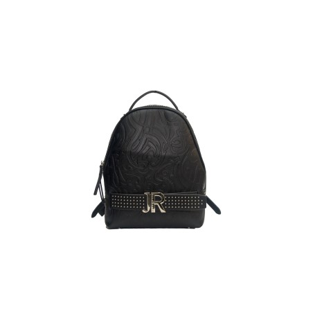 zaino john richmond DONNA BLACK E SILVER - RWA25193ZA vista frontale