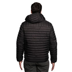 giubbino reversibile refrigue UOMO BLACK  - 2811O00151- HULT vista posteriore trapuntata