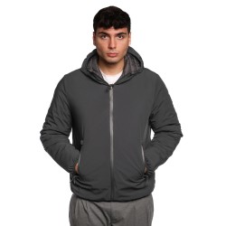 giubbino reversibile refrigue UOMO BLACK  - 2811O00151- HULT vista frontale liscia