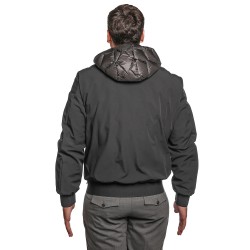 giubbino peuterey UOMO NERO - KOONS KJ BMAT - PEU5207 vista posteriore