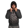 giubbino peuterey UOMO NERO - KOONS KJ BMAT - PEU5207 vista frontale cappuccio 2