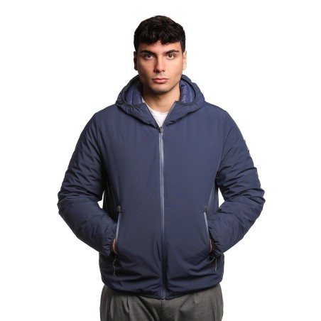 giubbino reversibile refrigue UOMO NAVY - 2811O00151 - HULT vista frontale liscia