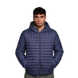 giubbino reversibile refrigue UOMO NAVY - 2811O00151 - HULT vista frontale trapuntata