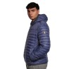 giubbino reversibile refrigue UOMO NAVY - 2811O00151 - HULT vista laterale trapuntata