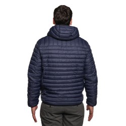 giubbino reversibile refrigue UOMO NAVY - 2811O00151 - HULT vista posteriore trapuntata