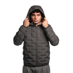 giubbino refrigue UOMO BLACK - 2811O00131 vista frontale cappuccio