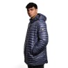 giubbino lungo reversibile refrigue UOMO NAVY - 2811O00150 - FINN vista laterale trapuntata