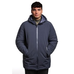 giubbino lungo reversibile refrigue UOMO NAVY - 2811O00150 - FINN vista frontale liscia