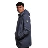 giubbino lungo reversibile refrigue UOMO NAVY - 2811O00150 - FINN vista laterale liscia