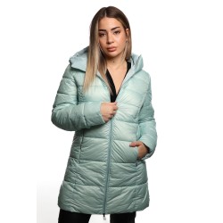 giubbino lungo reversibile refrigue DONNA VERDE TIFFANY SERENITY - 2821O00071 - SYN vista frontale liscia