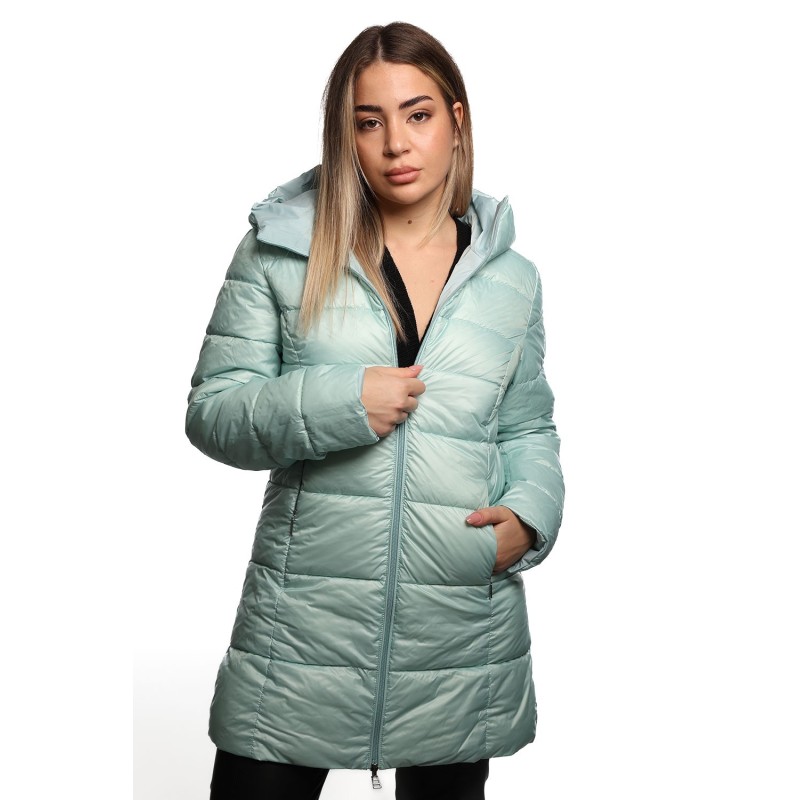 giubbino lungo reversibile refrigue DONNA VERDE TIFFANY SERENITY - 2821O00071 - SYN vista frontale liscia
