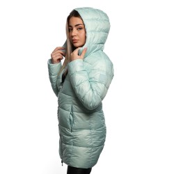 giubbino lungo reversibile refrigue DONNA VERDE TIFFANY SERENITY - 2821O00071 - SYN vista laterale liscia