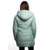 giubbino lungo reversibile refrigue DONNA VERDE TIFFANY SERENITY - 2821O00071 - SYN vista posteriore liscia