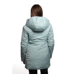 giubbino lungo reversibile refrigue DONNA VERDE TIFFANY SERENITY - 2821O00071 - SYN vista posteriore trapuntata