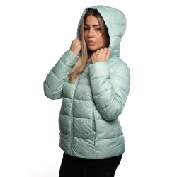 giubbino reversibile refrigue DONNA VERDE TIFFANY SERENITY - 2821O00070 - HEMMA vista laterale trapuntata