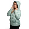 giubbino reversibile refrigue DONNA VERDE TIFFANY SERENITY - 2821O00070 - HEMMA vista laterale trapuntata