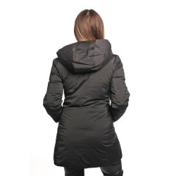 giubbino lungo reversibile refrigue DONNA BLACK - 2821O00071 - SYN vista posteriore liscia