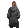 giubbino lungo reversibile refrigue DONNA BLACK - 2821O00071 - SYN vista posteriore liscia