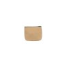 pochette marc ellis DONNA BEIGE DARK TAUPE - BUBY CLOTH CLUTCH vista posteriore
