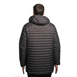 giubbino lungo reversibile refrigue UOMO BLACK - 2811O00150 - FINN vista posteriore trapuntata