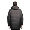 giubbino lungo reversibile refrigue UOMO BLACK - 2811O00150 - FINN vista posteriore trapuntata