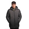 giubbino lungo reversibile refrigue UOMO BLACK - 2811O00150 - FINN vista frontale trapuntata