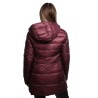 giubbino lungo reversibile refrigue DONNA BORGOGNA BURGUNDY - 2821O00071 - SYN vista posteriore trapuntata