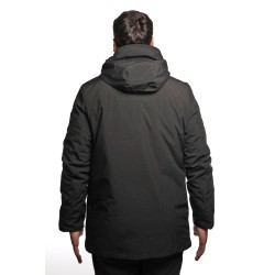 giubbino lungo refrigue UOMO BLACK - 2811O00104 - MYLL vista posteriore
