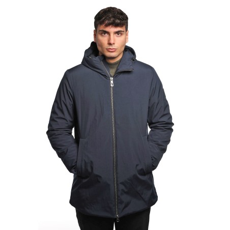 giubbino lungo refrigue UOMO NAVY - 2811O00104 - MYLL vista frontale