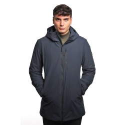 giubbino lungo refrigue UOMO NAVY - 2811O00110 - LOVIK vista frontale