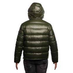 giubbino peuterey UOMO VERDE 669 - HONOVA LKS LINEAR 04 - PEU5692 vista posteriore cappuccio