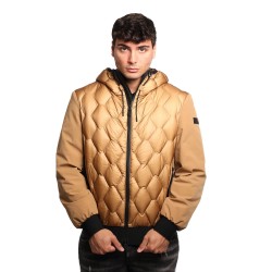 giubbino peuterey UOMO CUOIO CHIARO 995 - KOONS KJ BMAT - PEU5207 vista frontale