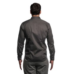 camicia alessandro lamura UOMO NERA 3 - SAM01 vista posteriore