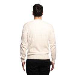 maglioncino refrigue UOMO AVORIO BUTTER - 2811W00160 vista posteriore