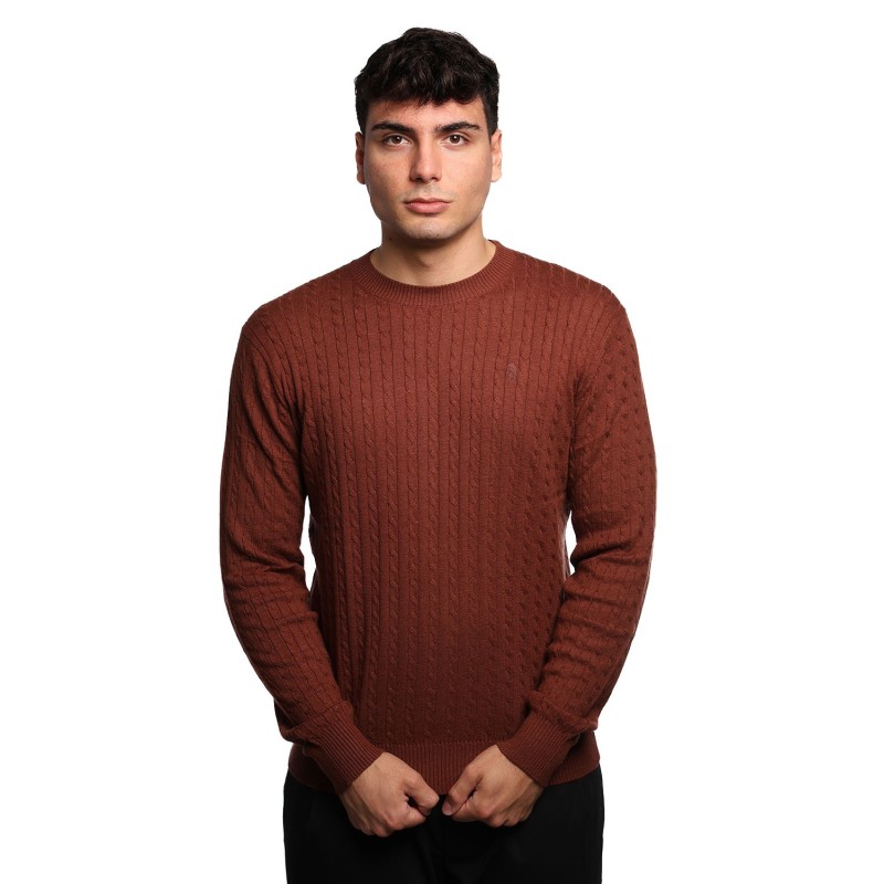 maglioncino refrigue UOMO BRUCIATO PORT - 2811W00160 vista frontale