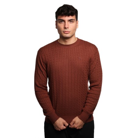 maglioncino refrigue UOMO BRUCIATO PORT - 2811W00160 vista frontale